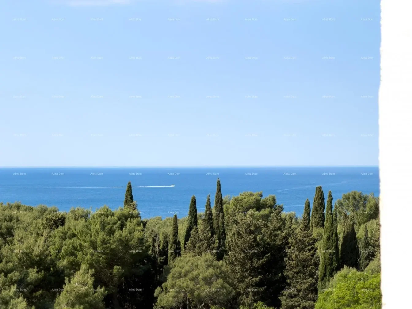 Maison et environs; vue, lumière naturelle