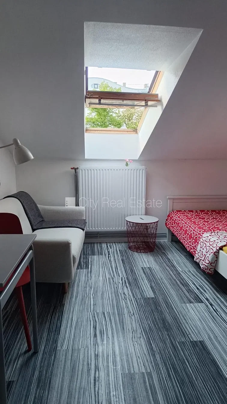 Bedroom; natural light, wood floor