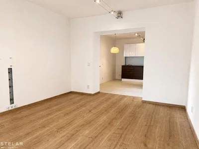 Living room; wood floor, natural light