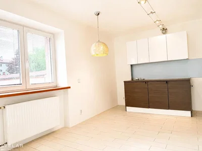 Kitchen; tile floor, natural light, kitchen appliances