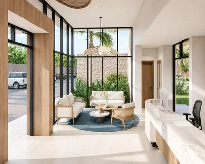 Salón; luz natural, estilo moderno, suelo de madera