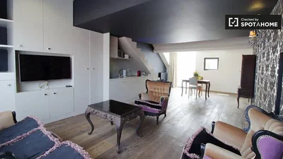 Wohnzimmer; tageslicht, rustikaler stil