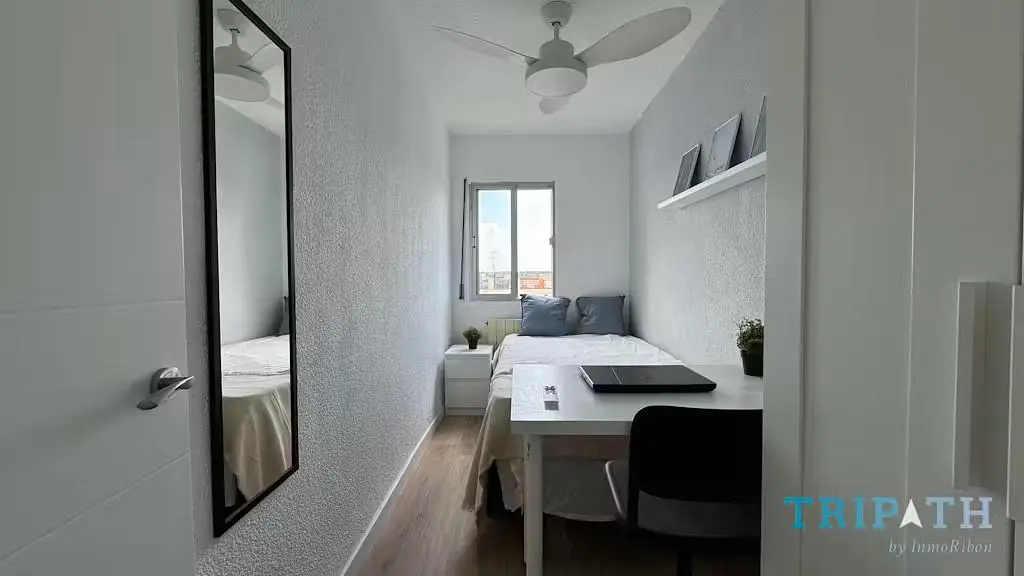 Schlafzimmer; tageslicht, moderner stil