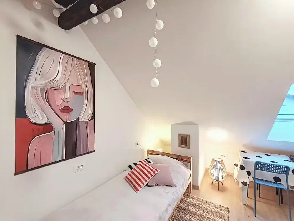 Schlafzimmer; tageslicht, moderner stil