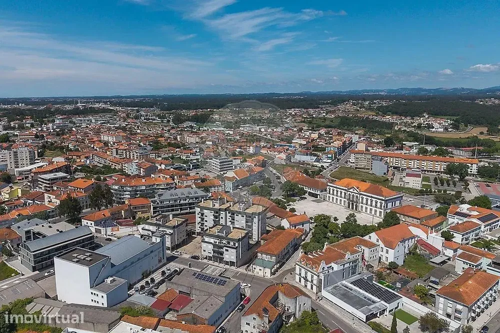 Maison et environs; vue