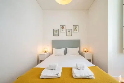 Schlafzimmer; tageslicht, moderner stil