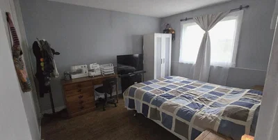 Bedroom; natural light, wood floor