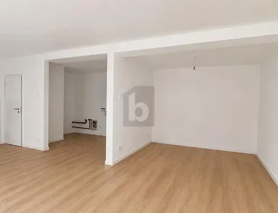 Living room; wood floor, natural light