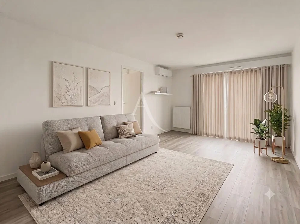 Soggiorno; luce naturale, pavimento in legno, stile moderno