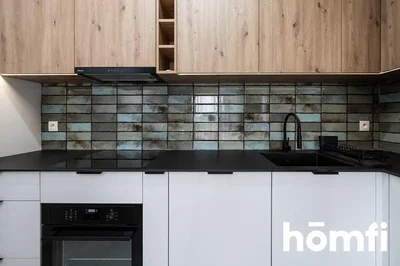 Cuisine; électroménager, poutres en bois
