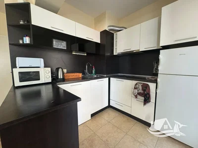Kitchen; kitchen appliances, tile floor