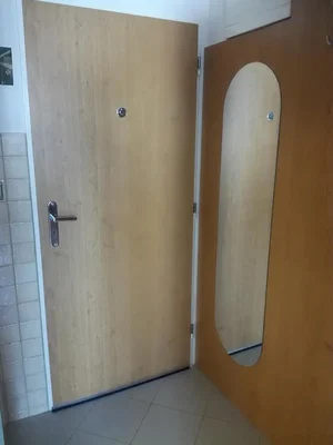 Toilet; tile floor