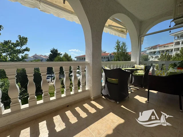 Balcony; view, natural light, tile floor