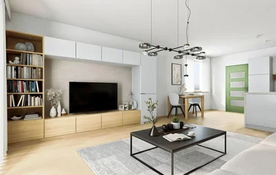 Salon; lumière naturelle, style moderne, parquet