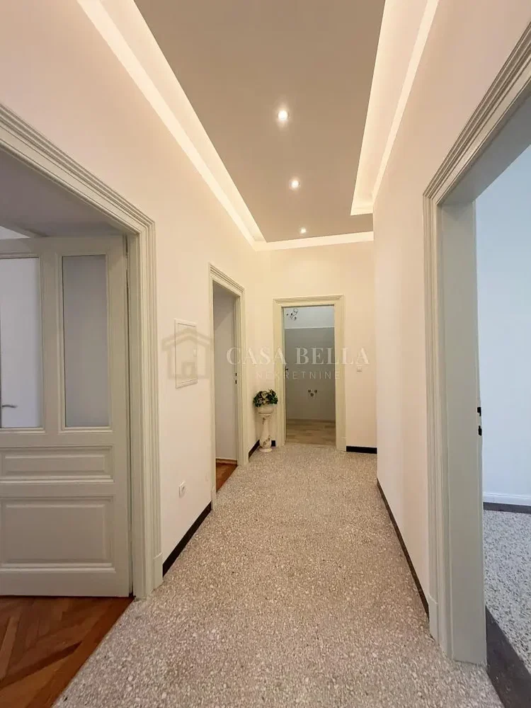 Living room; wood floor, natural light