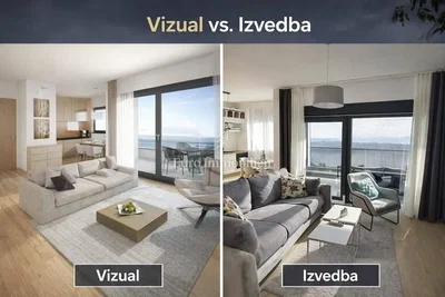 Wohnzimmer; blick, holzboden, tageslicht, moderner stil
