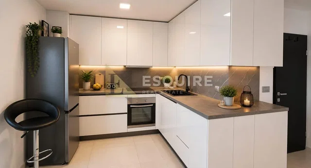 Kitchen; kitchen appliances, renovated, natural light