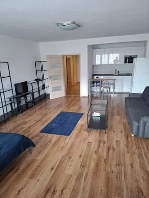 Woonkamer; houten vloer, natuurlijk licht