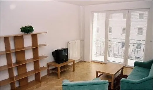 Salon; światło dzienne, podłoga drewniana