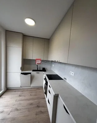 Cucina; elettrodomestici, pavimento in legno, ristrutturato, luce naturale