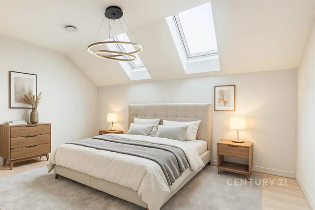 Bedroom; natural light, modern style