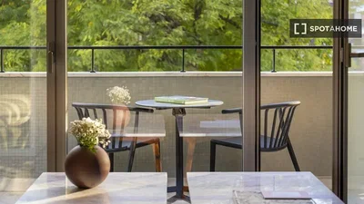 Balkon; blick, tageslicht, moderner stil