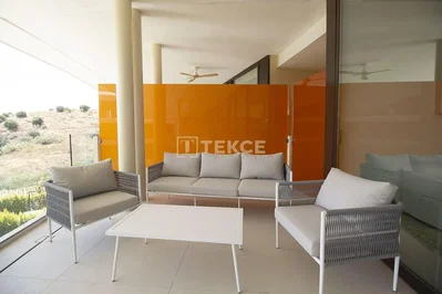 Balcony; view, modern style, natural light