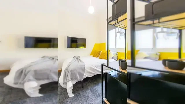 غرفة نوم; ضوء طبيعي, أسلوب عصري