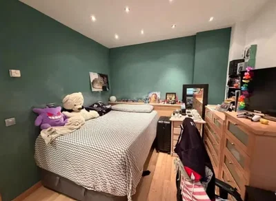 Chambre; parquet, lumière naturelle