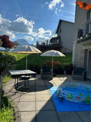 Terasa; výhled, přirozené světlo