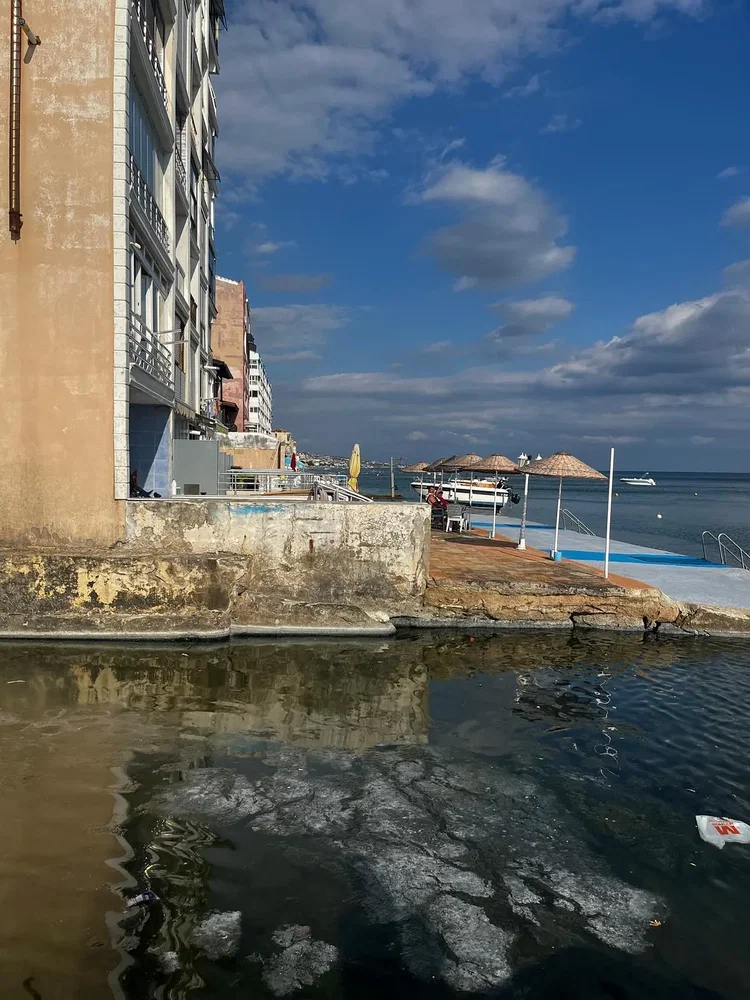 Haus und umgebung; blick, renovierungsbedürftig