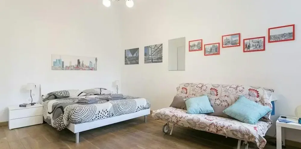 Schlafzimmer; tageslicht, moderner stil