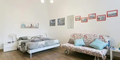 Schlafzimmer; tageslicht, moderner stil