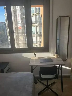 Schlafzimmer; tageslicht, blick