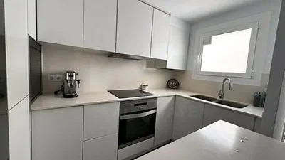 Cucina; elettrodomestici, luce naturale, stile moderno