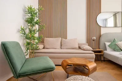 Wohnzimmer; moderner stil, holzboden, tageslicht