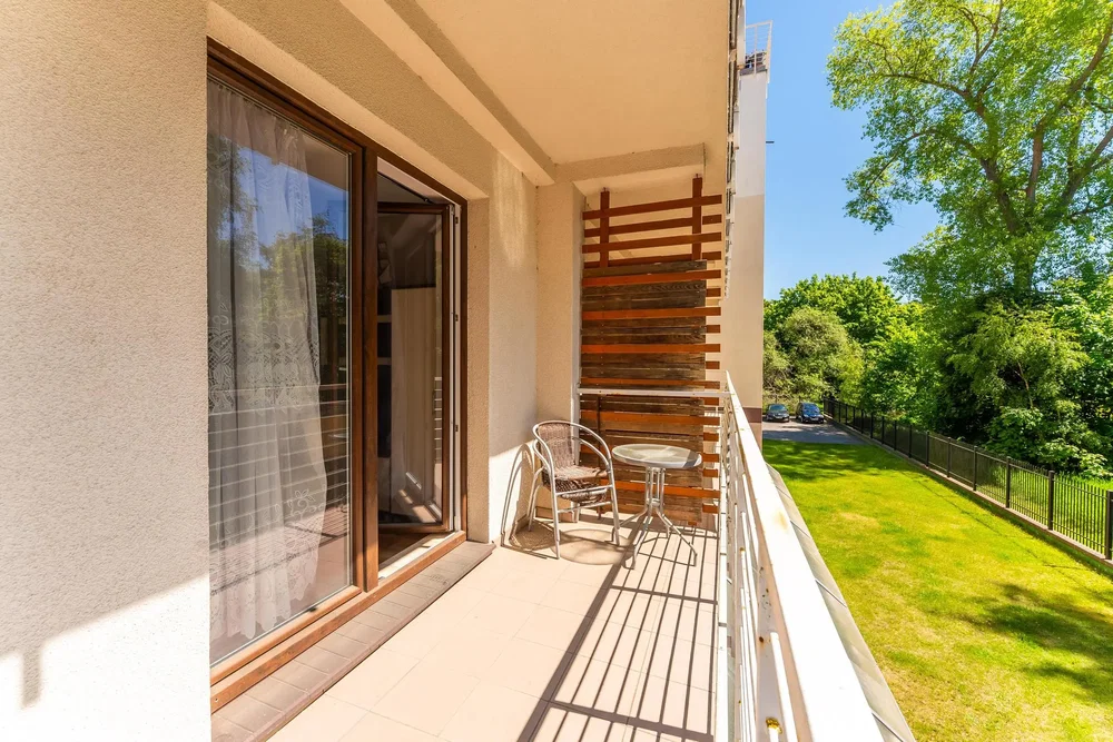 Balkon; manzara, doğal ışık