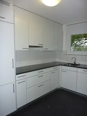 Kuhinja; kuhinjski aparati, pločice, prirodno svjetlo, renoviran