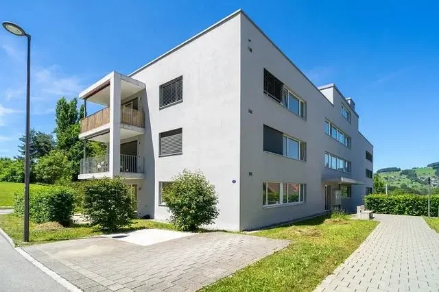 Haus und umgebung; blick, tageslicht