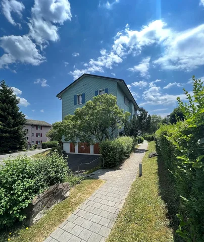 Haus und umgebung; tageslicht, blick