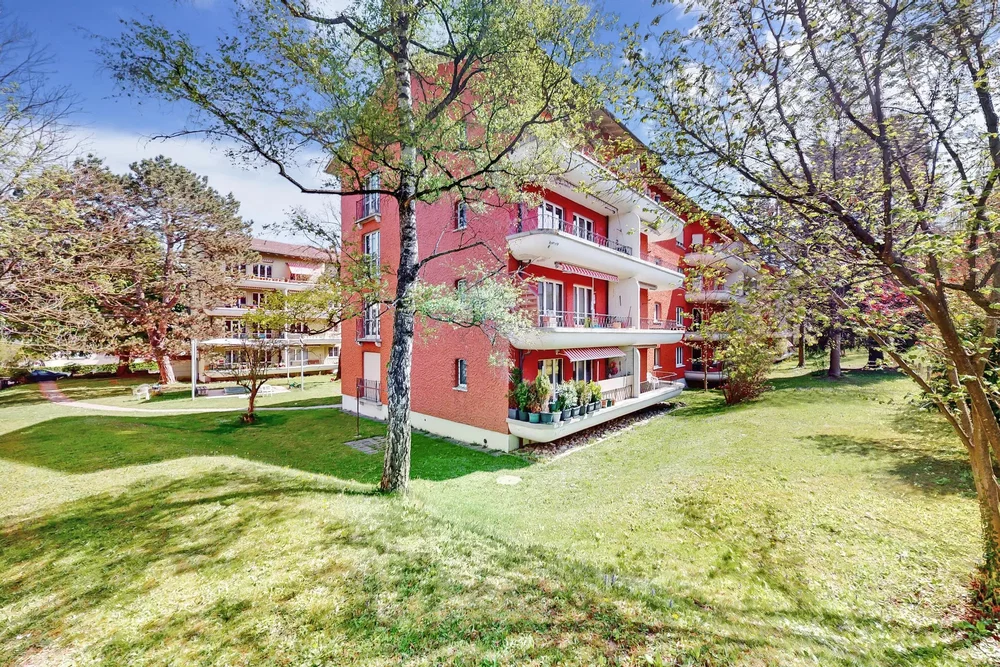 Haus und umgebung; tageslicht, blick