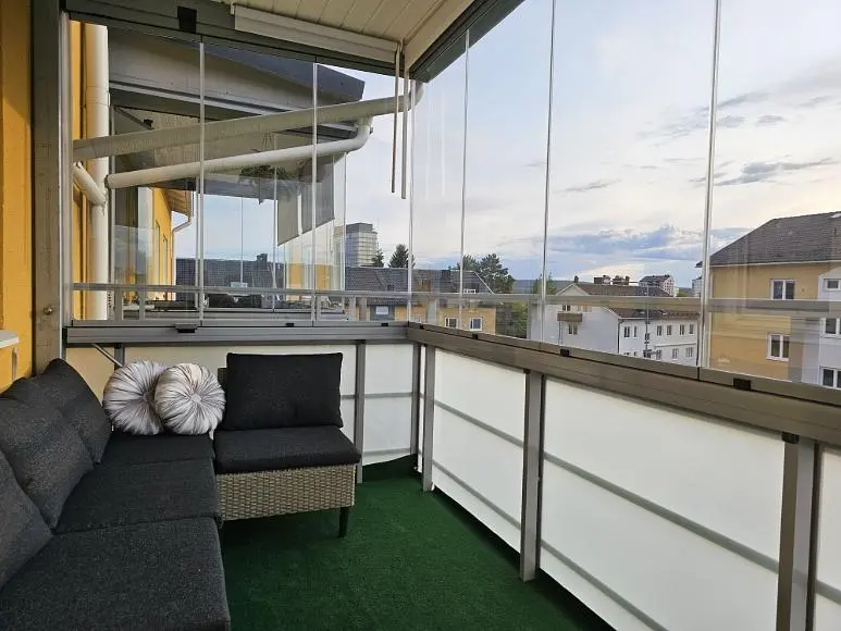 Balkon; manzara, doğal ışık