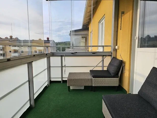 Balkon; manzara, doğal ışık