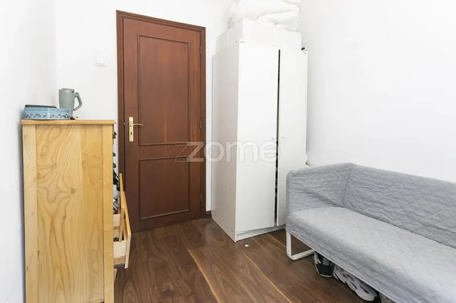 Living room; wood floor, natural light