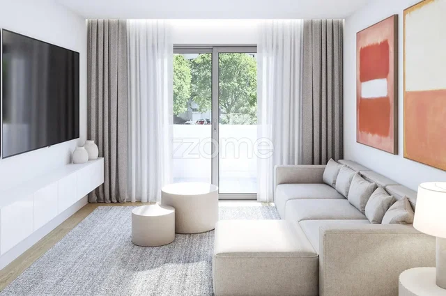 Living room; natural light, modern style