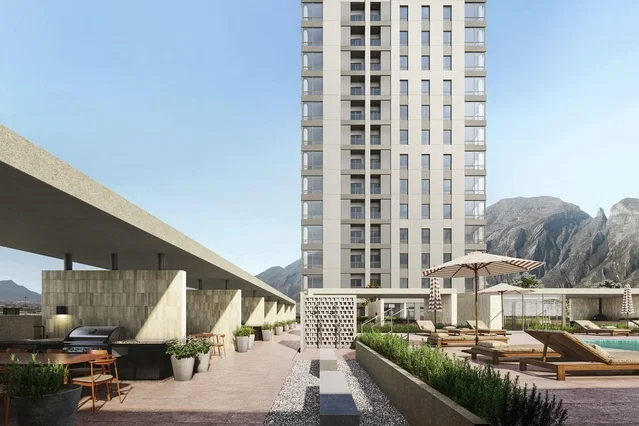 Terrazza; vista, luce naturale