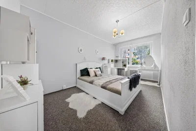 Schlafzimmer; tageslicht, moderner stil