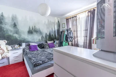 Chambre; lumière naturelle, style moderne