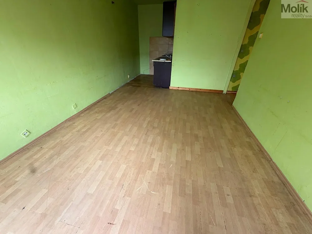 Wohnzimmer; holzboden, renovierungsbedürftig, tageslicht