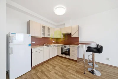 Kitchen; kitchen appliances, wood floor, natural light